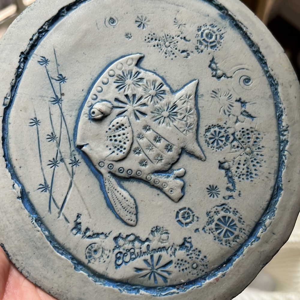 E. C. Brinkmann pottery | Handmade signed by artist